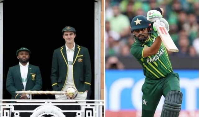 لارڈز میں جنوبی افریقا اور آسٹریلیا کے میچ میں بابر اعظم کی کور ڈرائیو کے چرچے