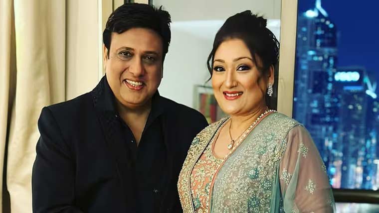 گووندا کی اہلیہ کا 58 سال کی عمر میں فلمی دنیا میں ڈیبیو؛ کونسی فلم سائن کی؟