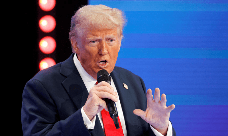 شیڈول سے بہت آگے جا رہے ہیں،علی لاریجانی کی شہادت کے بعد ٹرمپ کا بیان