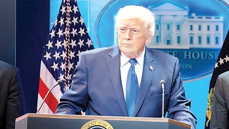 ایران میری مرضی کا لیڈرلائے :خامنہ ای کا بیٹا قبول نہیں: ٹرمپ