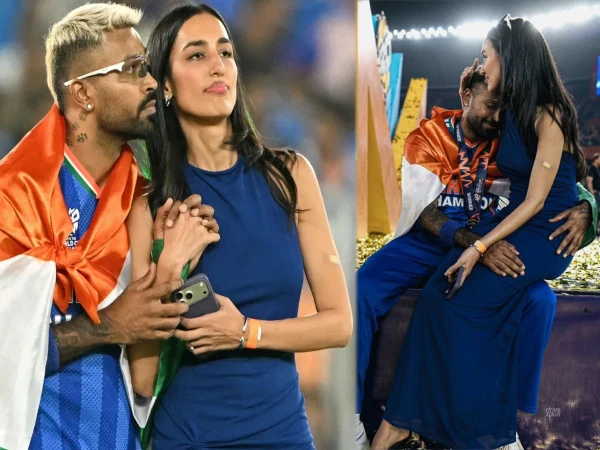 ہاردک پانڈیا ورلڈ کپ جیت کرگرل فرینڈ کیساتھ جشن منانے پر مشکل میں پھنس گئے