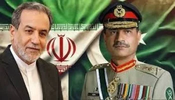 فیلڈمارشل عاصم منیرسے ایرانی وزیرخارجہ عباس عراقچی کی ملاقات