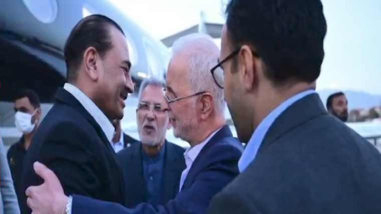 فیلڈ مارشل سرکاری دورے پرتہران پہنچ گئے،ایرانی وزیرداخلہ نے شانداراستقبال کیا