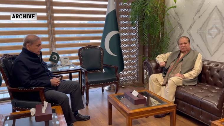 وزیراعظم کی صدر ن لیگ نوازشریف سے ملاقات، معاشی صورتحال پرتبادلہ خیال