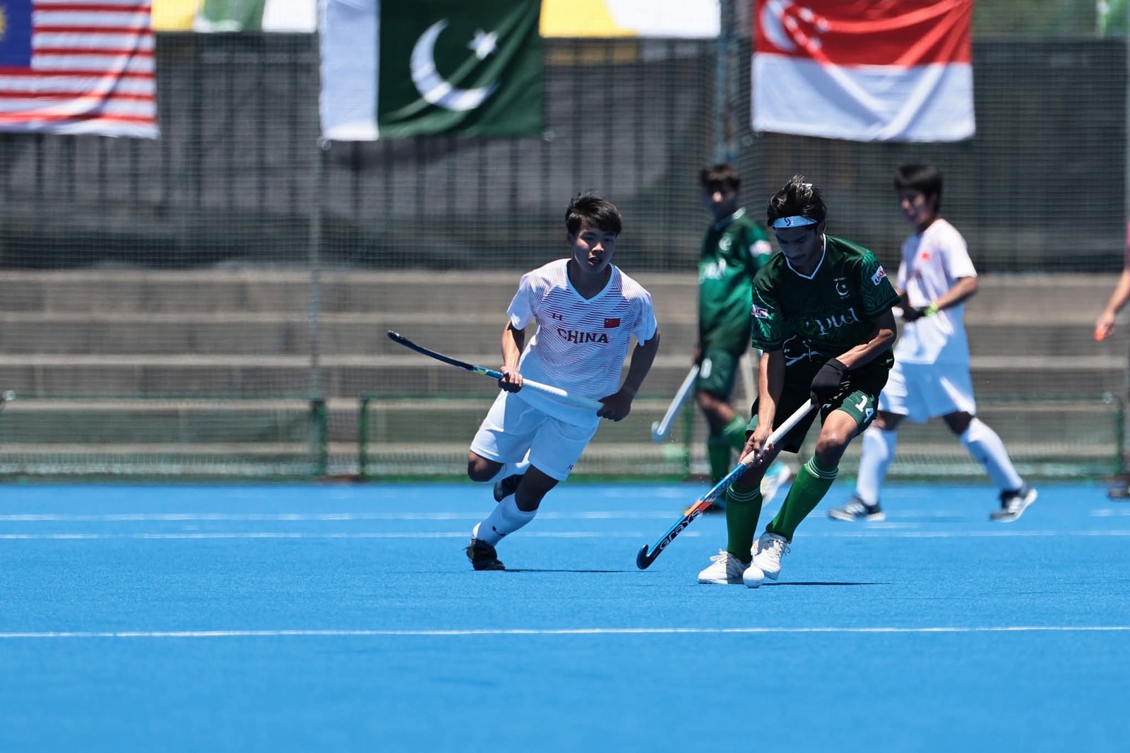 انڈر18 ہاکی ایشیاکپ میں پاکستان کا شاندارآغاز، چین کو 3 صفر سے ہرا دیا