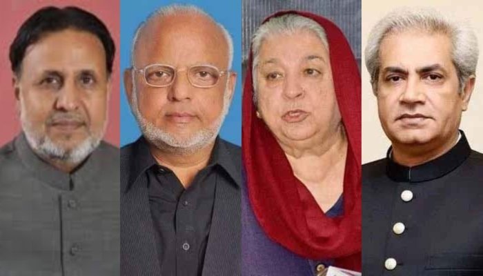 ۔9مئی کیس: یاسمین راشد، محمود الرشید، عمر چیمہ اور اعجاز چوہدری کو 10، 10 سال قیدکی سزا، شاہ محمود بری