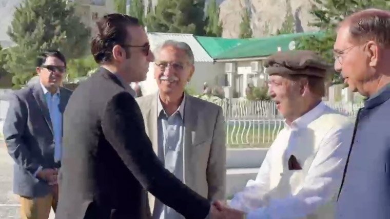 بلاول بھٹو گلگت بلتستان کی انتخابی مہم کیلئے سکردو پہنچ گئے