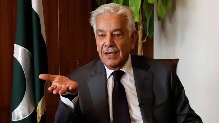 جو لکھا ثبوت کے ساتھ لکھا، خواجہ آصف اپنے بیان پر ڈٹ گئے