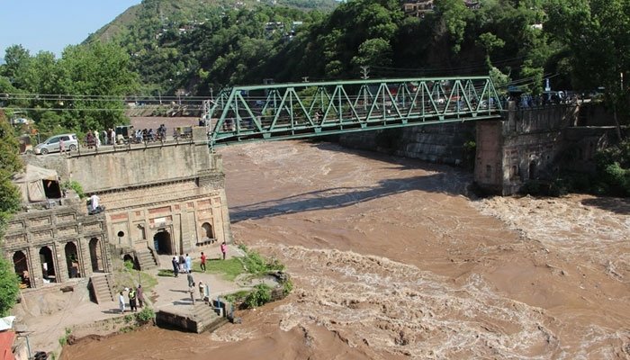مقبوضہ کشمیرمیں تیزبارشیں، بھارت نے پانی کا بڑا ریلہ پاکستان کی جانب چھوڑدیا