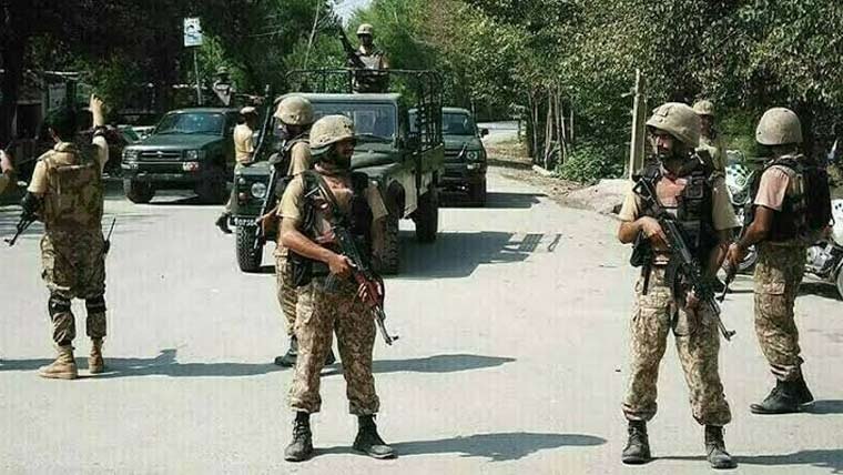 وانا میں دہشتگردی کی بڑی کوشش ناکام، بارود سے بھری گاڑی تباہ،ایک خارجی ہلاک، 5 زخمی