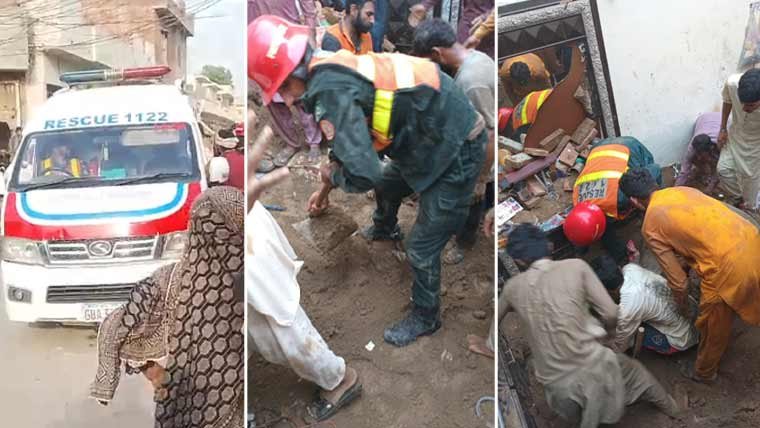 لاہورمیں ٹیوشن سینٹرکی چھت گرنے سے 14 بچے جاں بحق، 6 زخمی، ریسکیوآپریشن مکمل