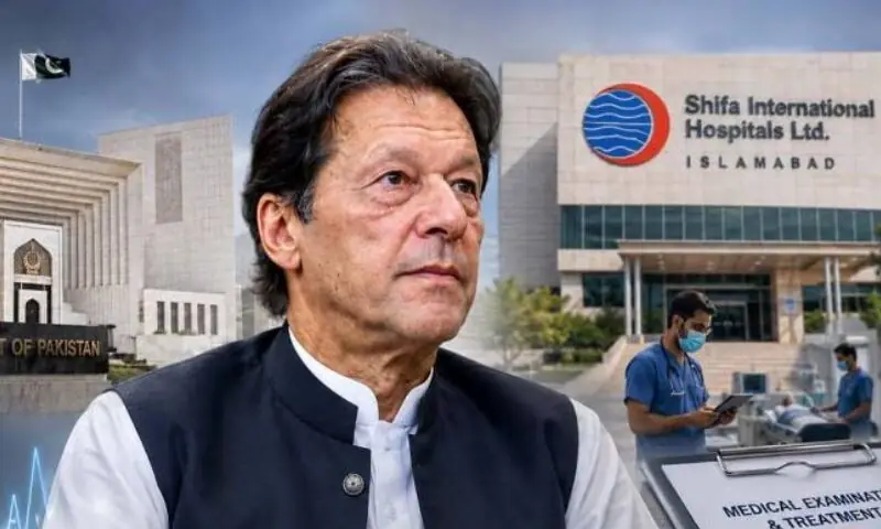 عمران خان کی ہسپتال منتقلی: سپریم کورٹ نے حکومتی نظرثانی درخواست اعتراض لگا کر واپس کردی