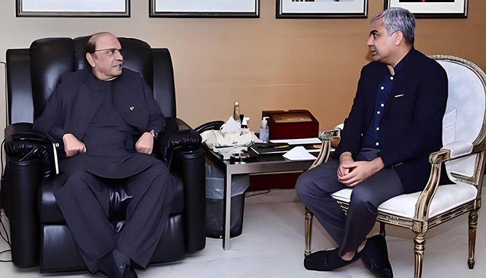 لندن میں وزیرداخلہ محسن نقوی کی صدرآصف علی زرداری سے ملاقات، اہم پیغام پہنچایا