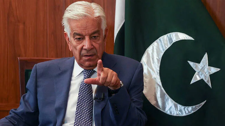 خیبر پختونخوا حکومت نے لانگ مارچ کے ذریعے بدامنی کا منصوبہ بنا لیا: خواجہ آصف